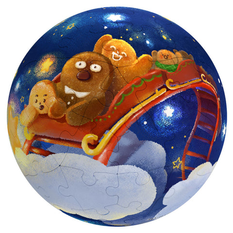 Pintoo AR1002 Gingerbread Man Wonderland - Puzzle Advent Calendar Jigsaw Puzzle