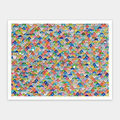Pintoo H2393 WARAWARA No.100 - 1200 Piece Jigsaw Puzzle by kotsuw