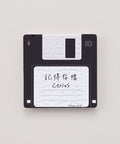 Black floppy disc