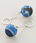 Pintoo A3081 The Starry Night, June 1889 - Puzzle Keychain Jigsaw Puzzle by Vincent van Gogh