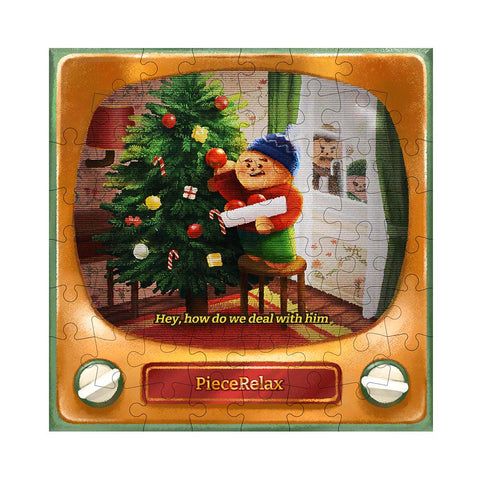 Pintoo AR1002 Gingerbread Man Wonderland - Puzzle Advent Calendar Jigsaw Puzzle