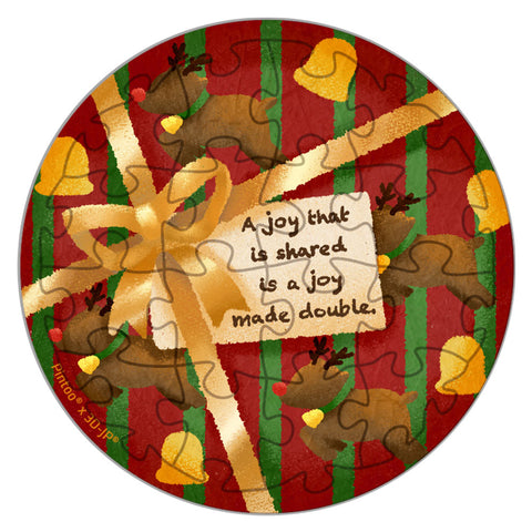 Pintoo AR1002 Gingerbread Man Wonderland - Puzzle Advent Calendar Jigsaw Puzzle