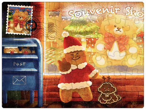 Pintoo AR1002 Gingerbread Man Wonderland - Puzzle Advent Calendar Jigsaw Puzzle