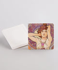 Pintoo D1599 The Precious Stones - 8 x 16pcs Jigsaw Puzzle Magnets by Alphonse Mucha