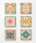 Pintoo D1601 Tulip Tile - 6 x 16pcs Jigsaw Puzzle Magnets