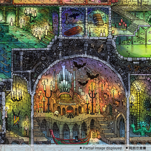 The Night House Maze - 4000 Piece Jigsaw Puzzle Pre Order Only