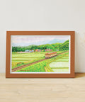 Pintoo H3055 Speed in Summer by Tadashi Matsumoto - 1000 Piece Jigsaw Puzzle