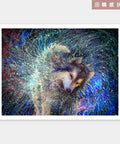 Pintoo H3212 Shaking Husky by Iris Scott - 1200 Piece Jigsaw Puzzle