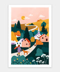 Pintoo H3418 Country Stroll by Bea Muller - 600 Piece Jigsaw Puzzle