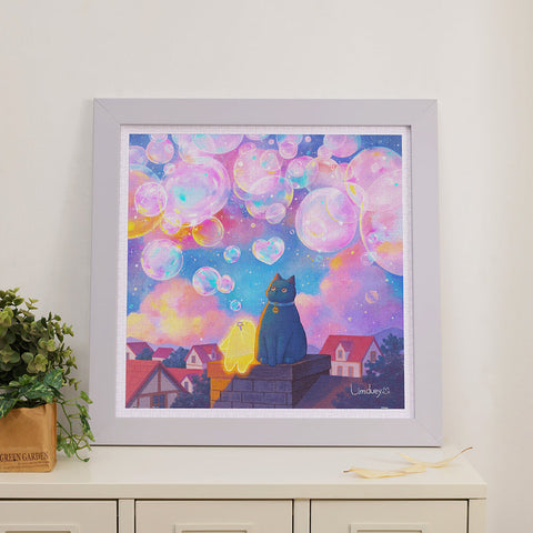 Pintoo H3459 Bubbles of Soap by Limduey - 900 Piece Jigsaw Puzzle