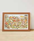 Pintoo H3591 Overground Town of Steam - 1000 Piece Jigsaw Puzzle by Peiji