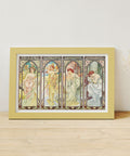 Pintoo H3641 The Times of the Day by Alphonse Mucha - 1000 Piece Jigsaw Puzzle