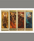 Pintoo H3670 The Moon and the Stars by Alphonse Mucha - 600 Piece Jigsaw Puzzle
