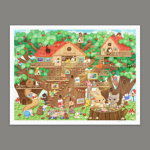 Pintoo H3748 Puzzle Club - 1200 Piece Jigsaw Puzzle by Dreamful Cat