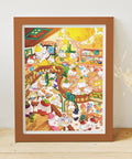 Pintoo H3750 Bana Rabbit Café & Puzzle Shop - 1200 Piece Jigsaw Puzzle by Bananini