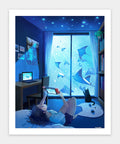 Pintoo H3975 Stay Home - 500 Piece Jigsaw Puzzle by Yunzhen Ho