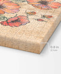 Pintoo HN1301 Retro Wild Rose - 366 Piece Jigsaw Puzzle