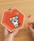 Pintoo HX1257 Little Tiger - Wall Tile Jigsaw Puzzle by I Am Not Fat Tiger