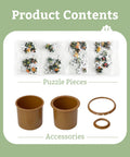 Pintoo K1117 Danish Folklore Style - Flower Pot Jigsaw Puzzle