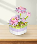 Pintoo KZ1027 Lotus - Mini Bricks Potted Plant Jigsaw Puzzle