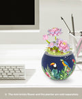 Pintoo KZ1027 Lotus - Mini Bricks Potted Plant Jigsaw Puzzle
