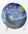 Pintoo PL1002 The Starry Night - 3D Puzzle Plate Jigsaw Puzzle by Van Gogh