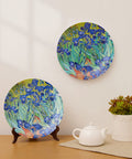 Pintoo PL1005 Irises - 3D Puzzle Plate Jigsaw Puzzle by Van Gogh
