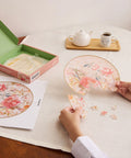 Pintoo PL1008 Peony Blossom Elegance - 3D Puzzle Plate Jigsaw Puzzle