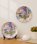 Pintoo PL1009 Easter Bunny Flowers - 3D Puzzle Plate Jigsaw Puzzle