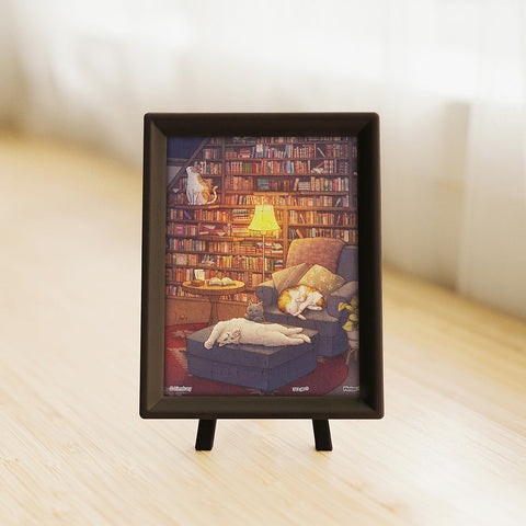 Pintoo Q1202 Library - 80 Piece XS Jigsaw Puzzle by Limduey