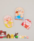 Pintoo T1083 Fairy tales - The Three Little Pigs - Multi-pack Jigsaw Puzzle