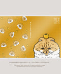 Pintoo YA1011 Incredible Cat World by KORIRI - Big Orange Tabby - A5 Book Cover