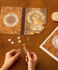 Pintoo YA1056 Zodiac by Alphonse Mucha - A5 Book Cover