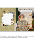 Pintoo YA1057 Reverie Diary by Alphonse Mucha - A5 Book Cover