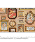 Pintoo YA1058 The Art Palace by Alphonse Mucha - A5 Book Cover