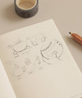Pintoo YZ1005 A6 Blank Pages - Notebook Refill