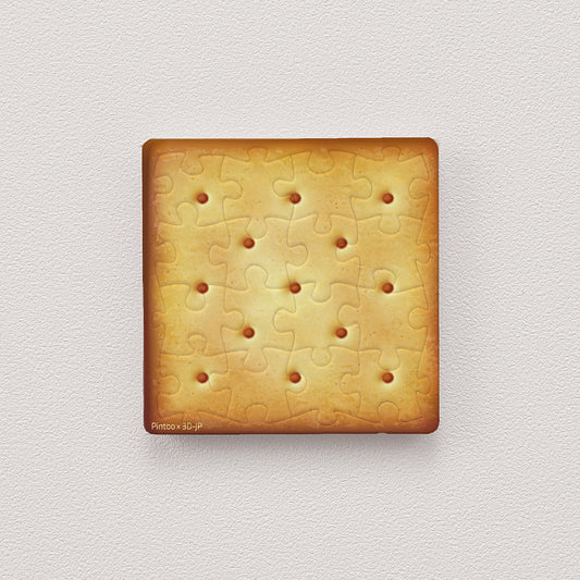 Square Biscuit - 16pcs Jigsaw Puzzle Magnet