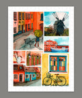 Beautiful Collage of Tranquil Streets - 300 Piece Jigsaw Puzzle