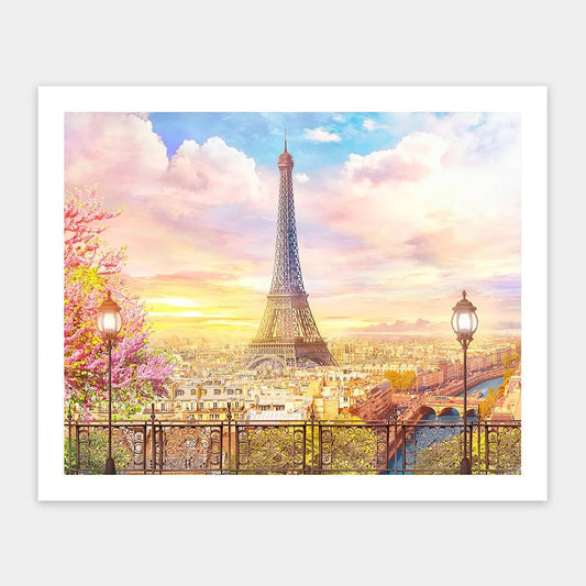 Romantic Paris - 500 Piece Jigsaw Puzzle