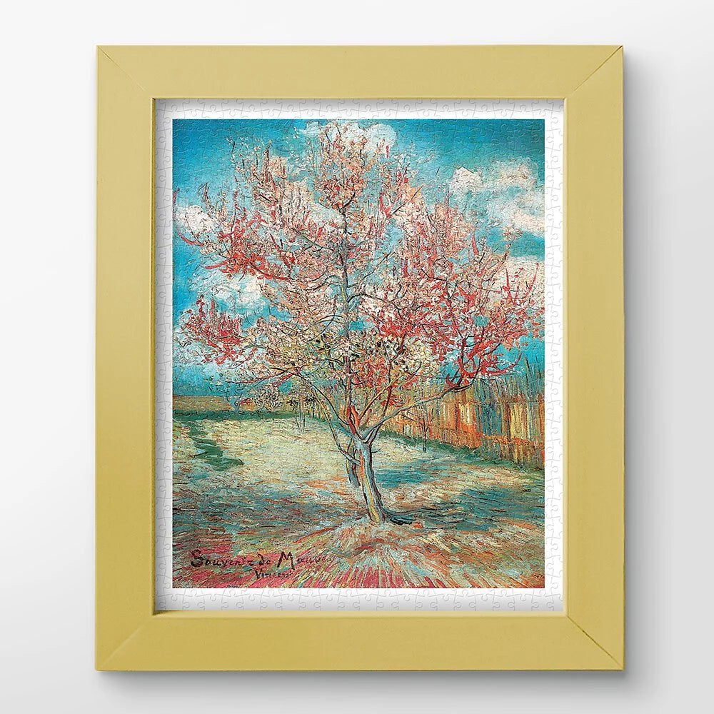 The Pink Peach Tree - 500 Piece Jigsaw Puzzle