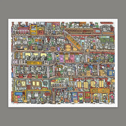 Robot Factory - 2000 Piece Jigsaw Puzzle