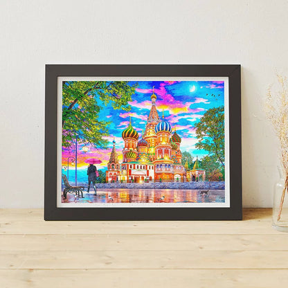 Light Up of St. Basil Cathedral - 1200 Piece Jigsaw Puzzle