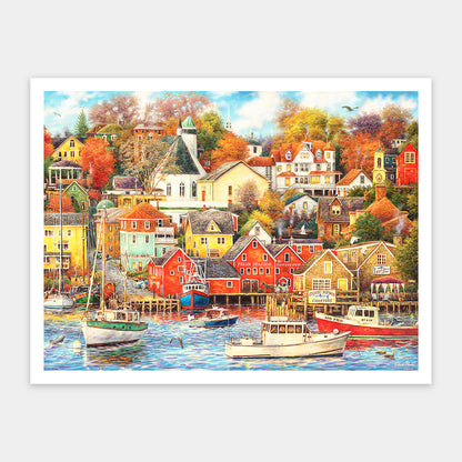 Good Times Harbor - 1200 Piece Jigsaw Puzzle