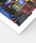 Neon Flashes on a Rainy Night - 1000 Piece Jigsaw Puzzle