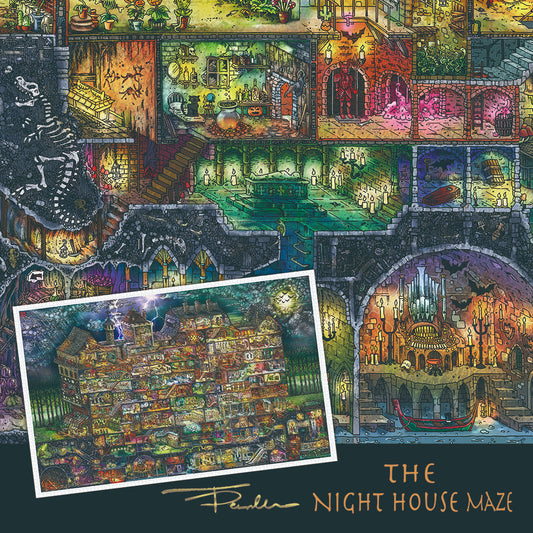 The Night House Maze - 4000 Piece Jigsaw Puzzle