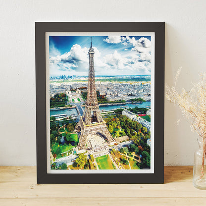 Aerial Photography - Eiffel Tower,Paris - 1200 Piece Jigsaw Puzzle