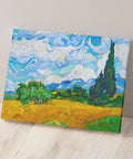 Wheat Field with Cypresses - 366 Piece Jigsaw Puzzle
