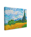 Wheat Field with Cypresses - 366 Piece Jigsaw Puzzle