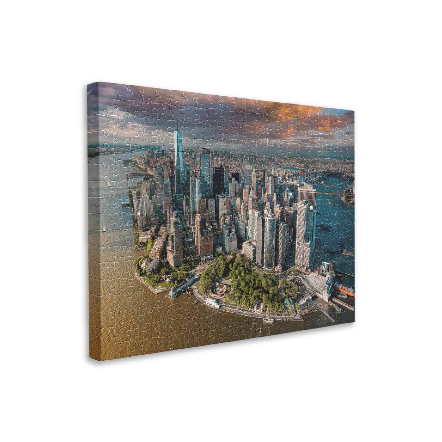 Aerial Photography - New York City, USA - 366 Piece Jigsaw Puzzle