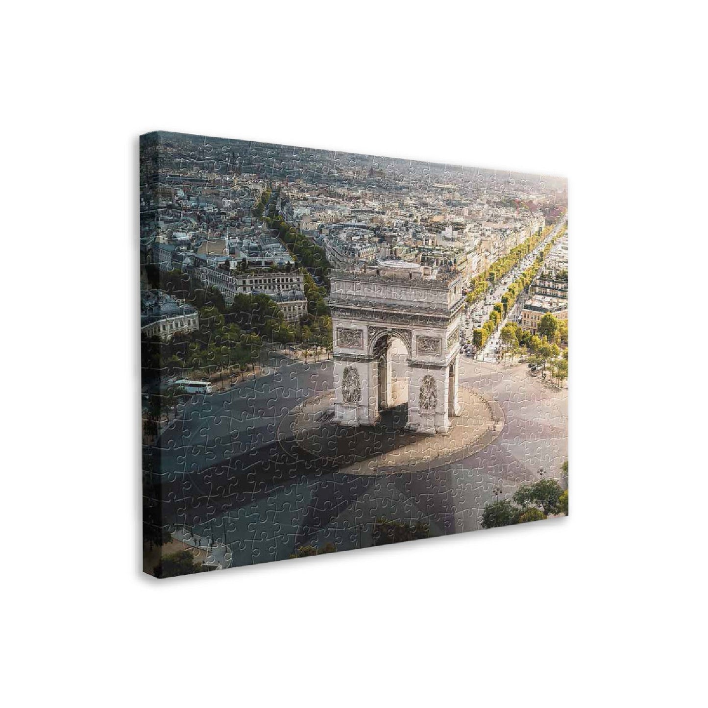 Aerial Photography - Arc De Triomphe, Paris - 366 Piece Jigsaw Puzzle